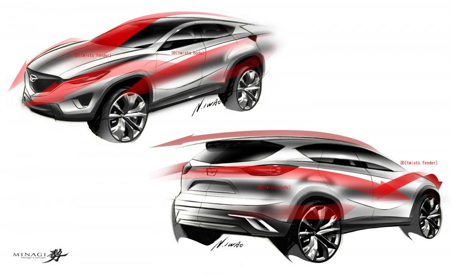  Mazda Minagi Concept 2011 года  (фото 3 из 64)